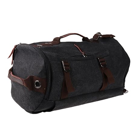 Segolike Men Canvas Backpack Computer Laptop Daypack Rucksack Gym Sports Hiking Travel Duffel Bags