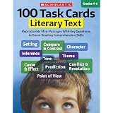 Amazon.com: 100 Task Cards in a Box: Context Clues: Mini-Passages With ...
