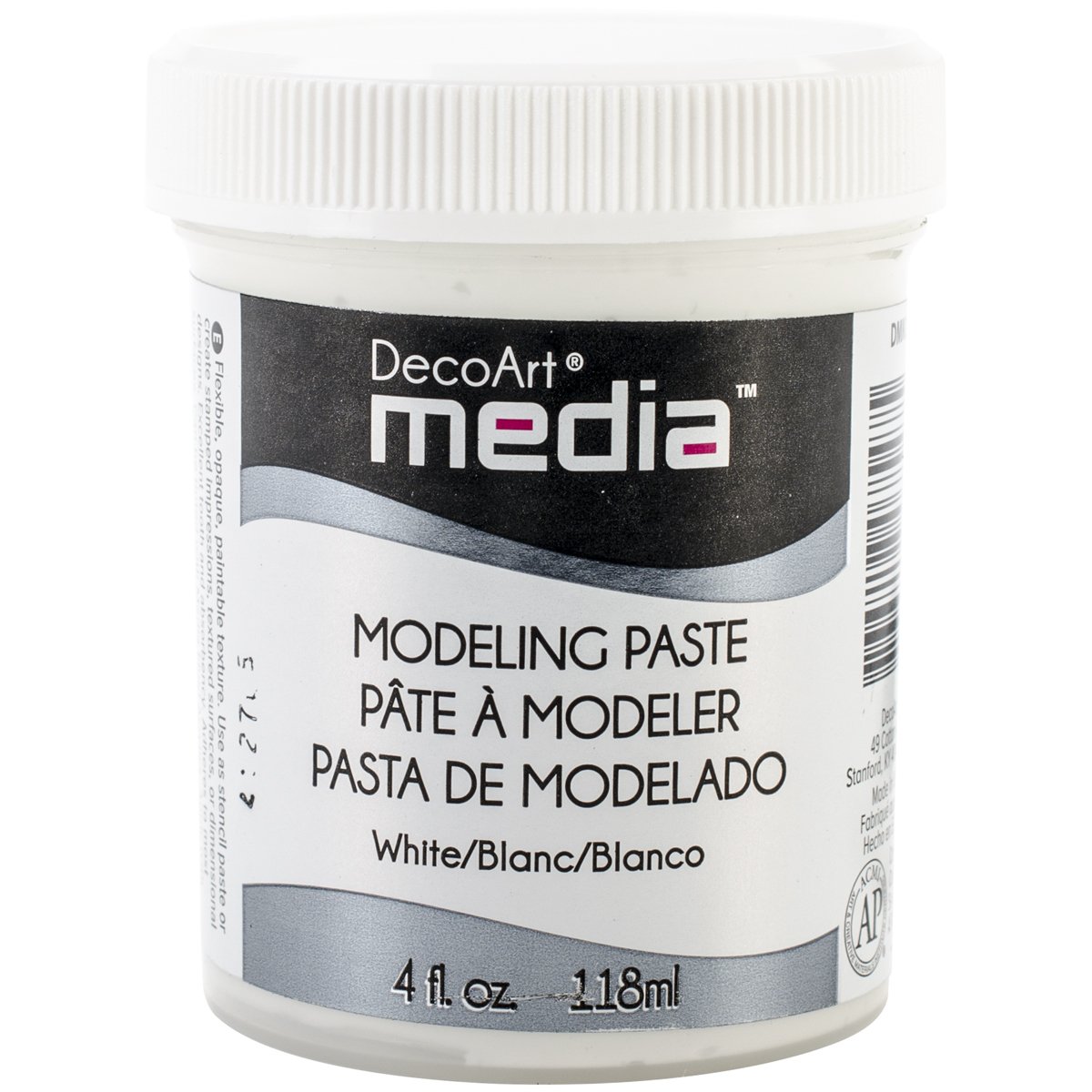 DecoArt Media Modelling Paste, Acrylic, MultiColour, 5.84x5.84x7.62 cm