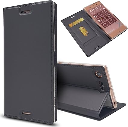 Amazon Co Jp ソニー Xperia Xz Premium So 04j ケース 手帳型 カバー エクスペリア Xz プレミアム 手帳ケース Zouzt 高級puレザー ベルト無し マグネット カード収納 スタンド機能 二つ折り 薄型軽量 4色 深い灰 家電 カメラ