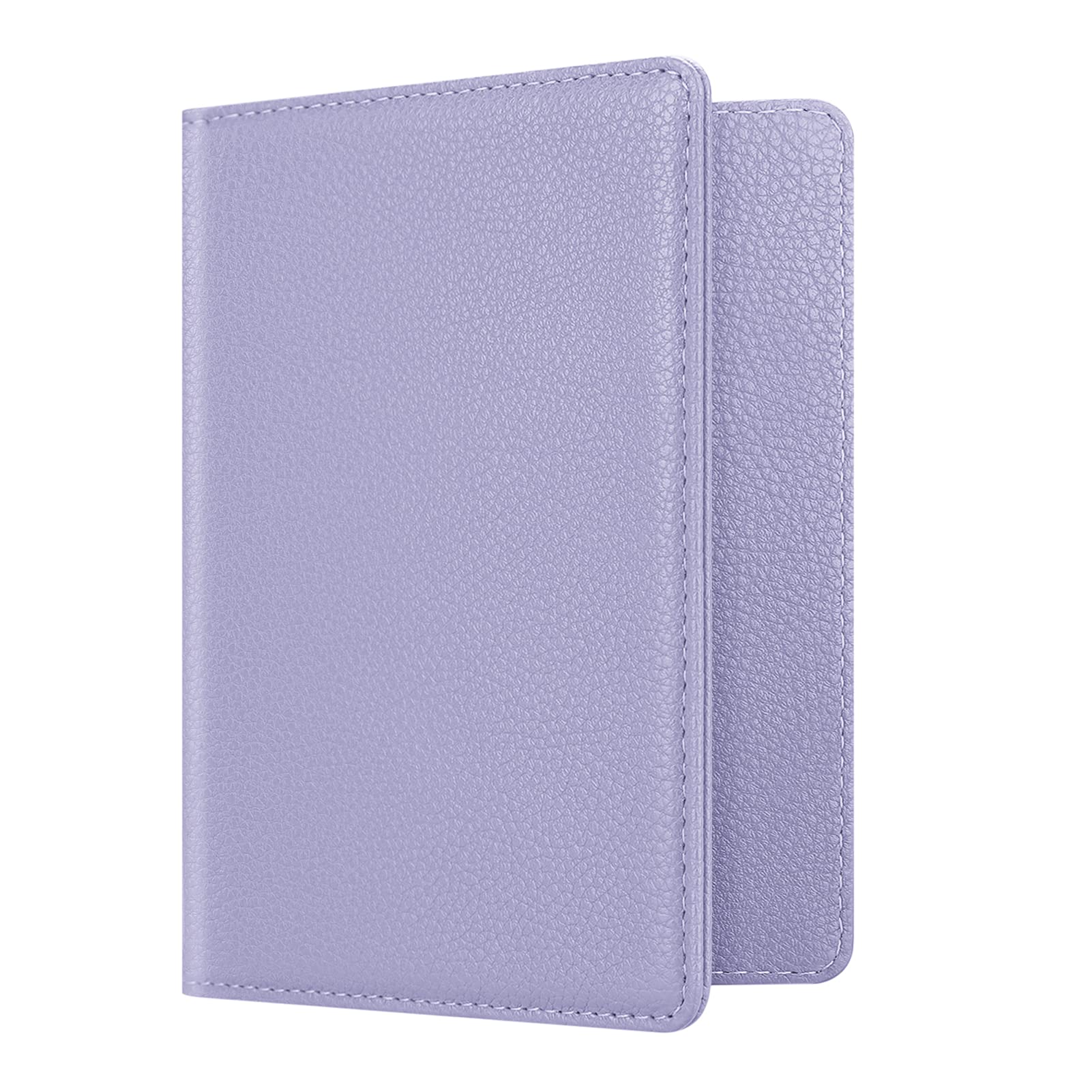 FINTIE Passport Holder, Slim Travel Wallet RFID Blocking Card Case Cover Passport Cover Protector Essentials with Credit Card Slots for Women/Men, Liac Purple
