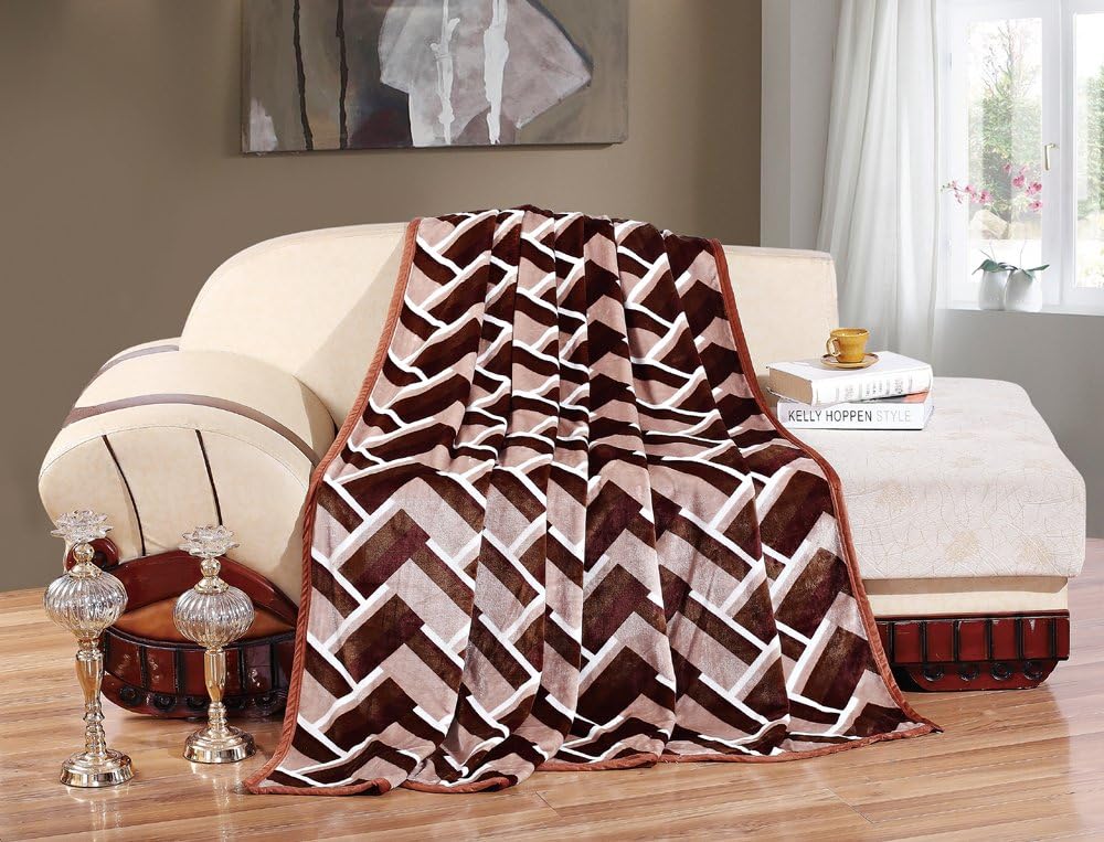 Devonshire Collection Luxury Bamboo Blanket King Size (FL19) Amazon.co