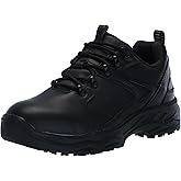 ACE Work Boots Raptor, Men's, Women's, Unisex 15" Nano Composite Toe (NCT) Slip Resistant Work Boots, Water Resistant, Black, Men's 5 / Women's 7
