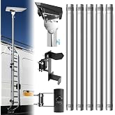 Starlink Mini Pole Mount, Starlink Mimi RV Ladder Pole Mount/Accessories | 1.5'' Removable Stainless Steel Pole, Fits 1-1.5 inch Ladder Suitable for RV, Van, with Pipe Adapter, Portable, Adjustable