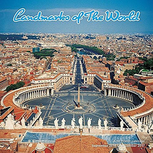 Landmarks of the World 2017 Wall Calendar