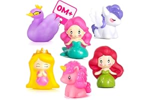 Hely Cancy Baby Bath Toys - No Hole Bath Toys for Kids, Bath Tub Shower Toys for Newborn Baby