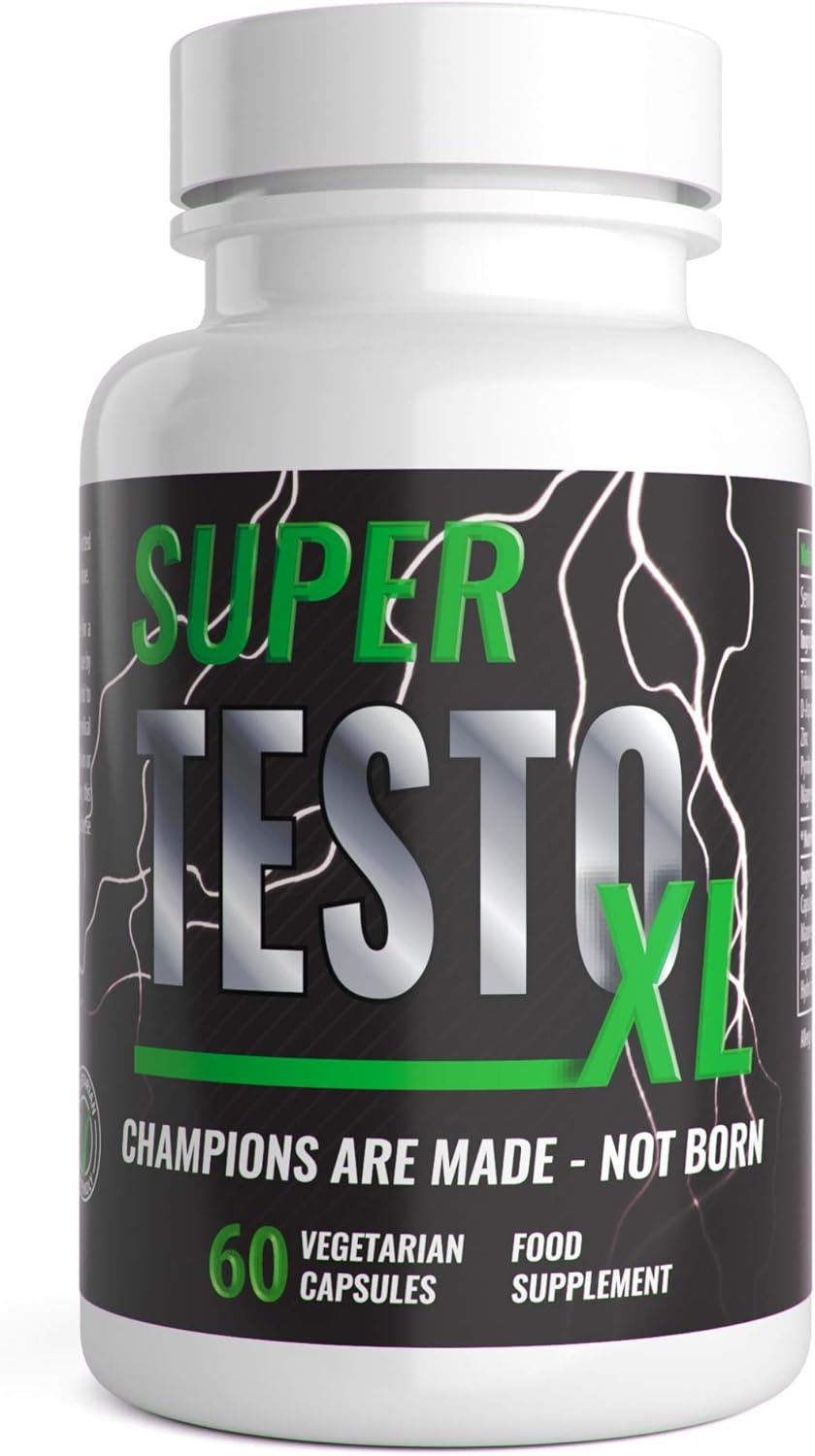 Super Testo Xl For Men 60 Capsules Testosterone Support Supplement Ingredients Contribute To Normal Testosterone Levels Reduction In Fatigue Uk Made Tribulus Terrestris Extract D Aspartic Acid Amazon Co Uk Health Super Testo Xl For Men 60 Capsules Testosterone Support Supplement Ingredients Contribute To Normal Testosterone Levels Reduction In Fatigue Uk Made Tribulus Terrestris Extract D Aspartic Acid Amazon Co Uk Health