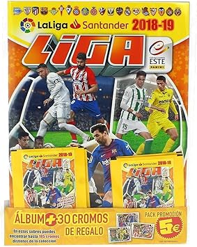 Panini - Pack álbum + 5 Sobres Liga Este 18/19: Amazon.es: Juguetes y juegos
