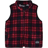 warmstraw Baby Boys Girls Winter Vest Sleeveless Full Zipper Outerwear Vest with Pockets