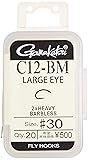 Gamakatsu 67215 Fly Hook C12-BM Large Eye No. 30 20