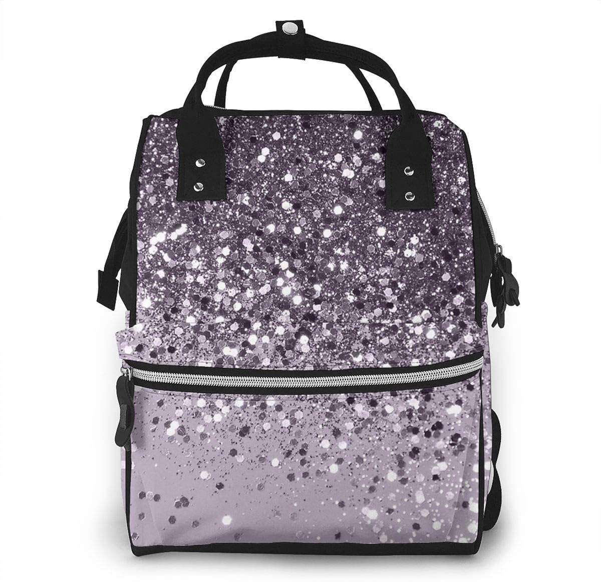 sparkly diaper bag