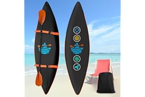 SILIVN Kayak Cover 520D Canoe Canoe Cover for Outdoor Storage Heavy Duty & Waterproof, Fade-Resistant, Fits Canoe, Paddle Board, SUP, and Kayak Boat