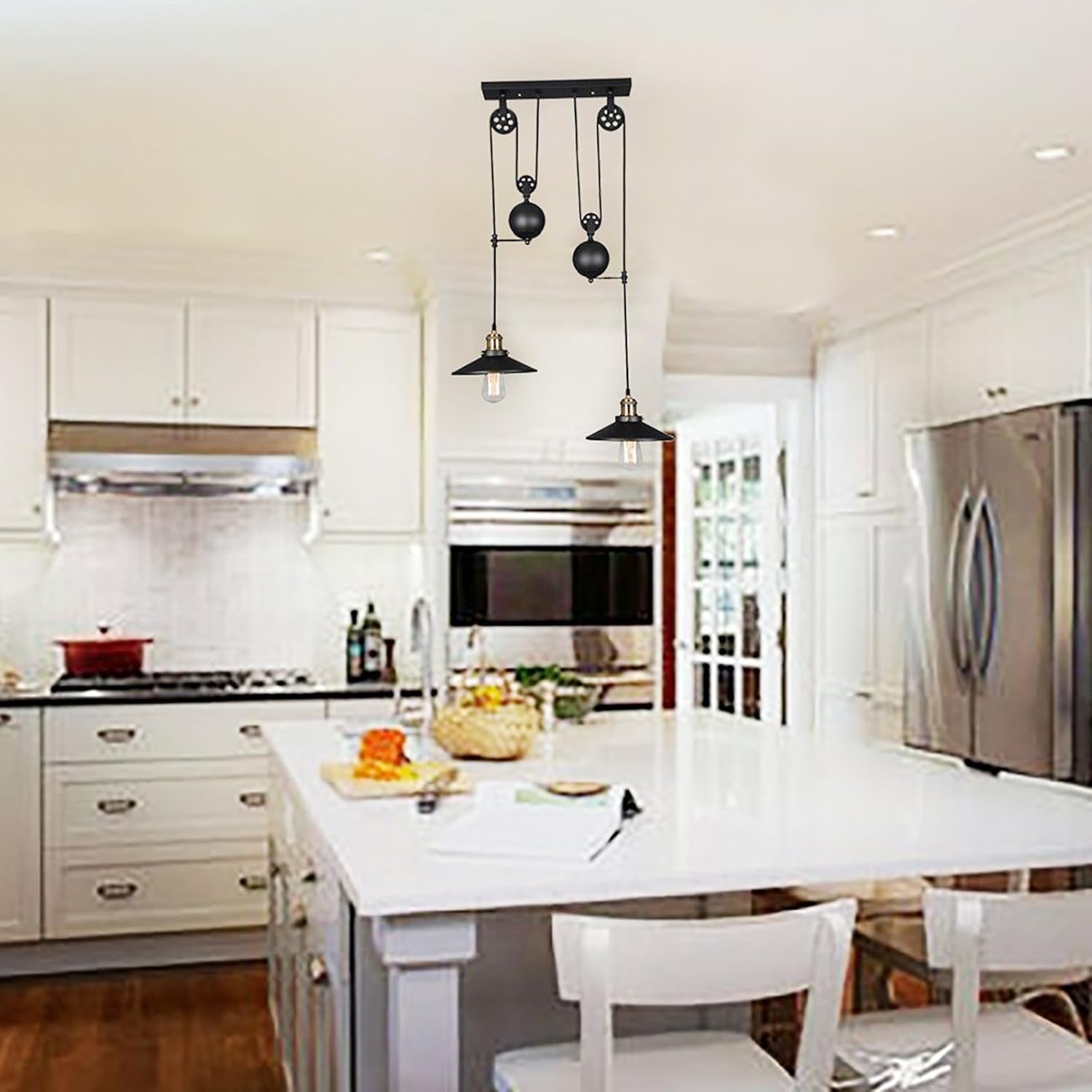 Cueffer Luz Colgante De Polea L aacute mpara De Techo Vintage 39 quot