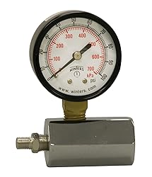 Winters PET Series Steel Dual Scale Gas Test