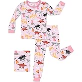 babee Reshinee Bamboo Viscose Toddler Girls Kids Pajamas Unicorn Mermaid Pjs Long Sleeve Snug fit 12M-8Y 2pcs Soft Jammies