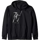 Wizard T-Shirt Zip Hoodie