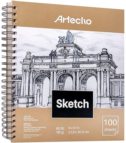 Clairefontaine - Ref 975182C - Paint'On Multi-Technique With Grain Sewn Art Book (32 Sheets) - A5 Size, 250gsm Paper, Acid Free - Suitable For Multiple Techniques - View #5