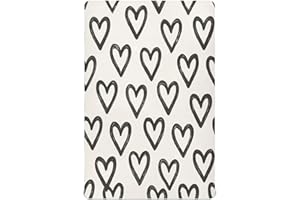 Kigai Valentine Heart Crib Sheet for Boys and Girls Jersey Knit Fitted Baby Sheet for Standard Crib Toddler Mattress Cozy Sof