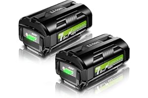 2Pcak 40V 7000mAh Replacement for Ryobi 40 Volt Battery 7.0Ah Compatible with Ryobi 40V Battery OP4030 OP4040 OP4026 OP40261 