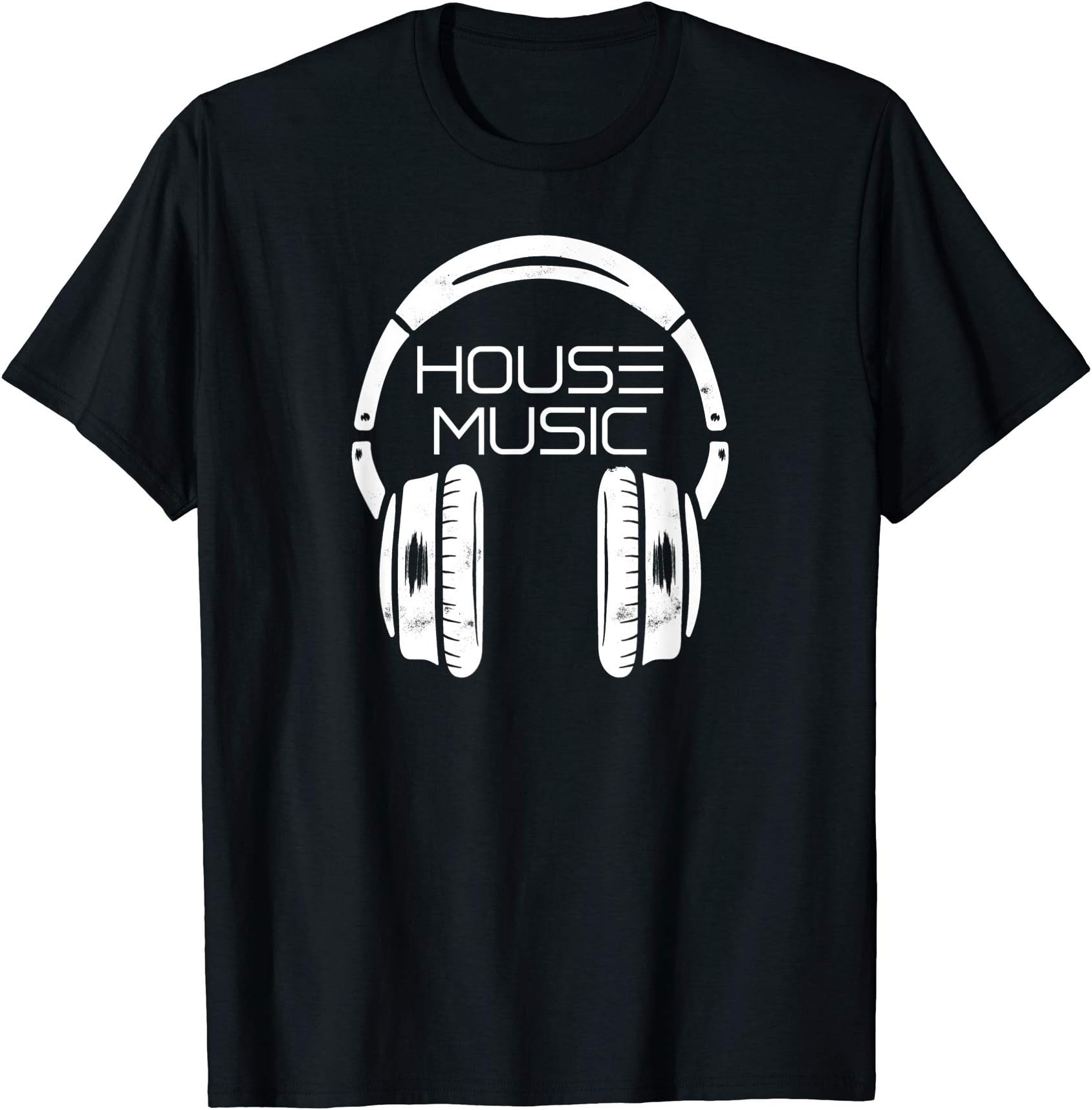 DJ T.M MUSIC ShirtsHeadphones House Music T-Shirt T-ShirtOEKO-TEX STANDARD 100