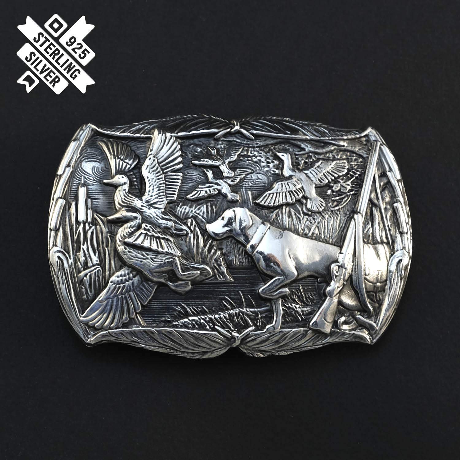hunting belt buckle