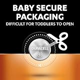 Duracell CR2032 Lithium Coin Batteries 3V 8 Pack - Baby Secure Technology view 4