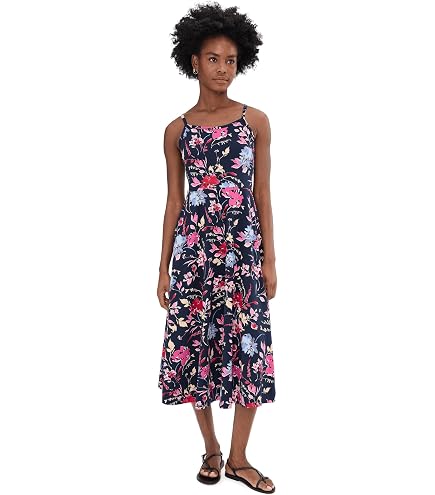 PACT Womens, Fit & Flare Faux Wrap Dress, Black, X-Small at Amazon Women's Clothing store
