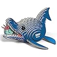 Eugy Mosasaurus Dinosaur 3D Puzzle, 25 Piece Eco-Friendly Educational Toy Puzzles for Boys, Girls & Kids Ages 6+