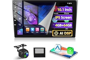 NHOPEEW [4+64G] for Mazda CX9 2006-2016 Upgrade Stereo - 10.1 inch IPS Toushscreen Android 13 Radio - Wireless Carplay and Android Auto, Custom Homepage, AI DSP, WiFi, GPS, SWC + AHD Backup Camera + Canbus