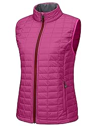 Little Donkey Andy Women's Puffer Vest, Lightweight