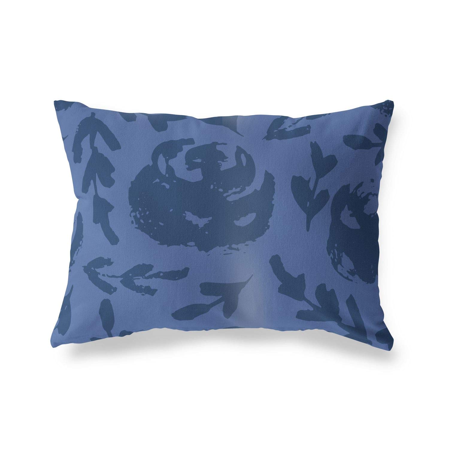 BonaMaison Decorative Cushion Cover, Blue Throw Pillow Covers, Home Decorative Pillowcases for Livingroom, Sofa, Bedroom, Size: 45X60 Cm - Designed and Manufactured in Turkey