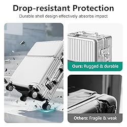 AIWEINY Hard Shell Luggage 24 Inch Travel