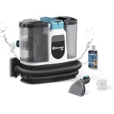 Vacmaster 30 Series Mini Portable Carpet &amp; Upholstery Spot Cleaner Machine | 16KPa Power Suction includes tough stain tool and hose cleaner for Pets, Area Rugs and Couches