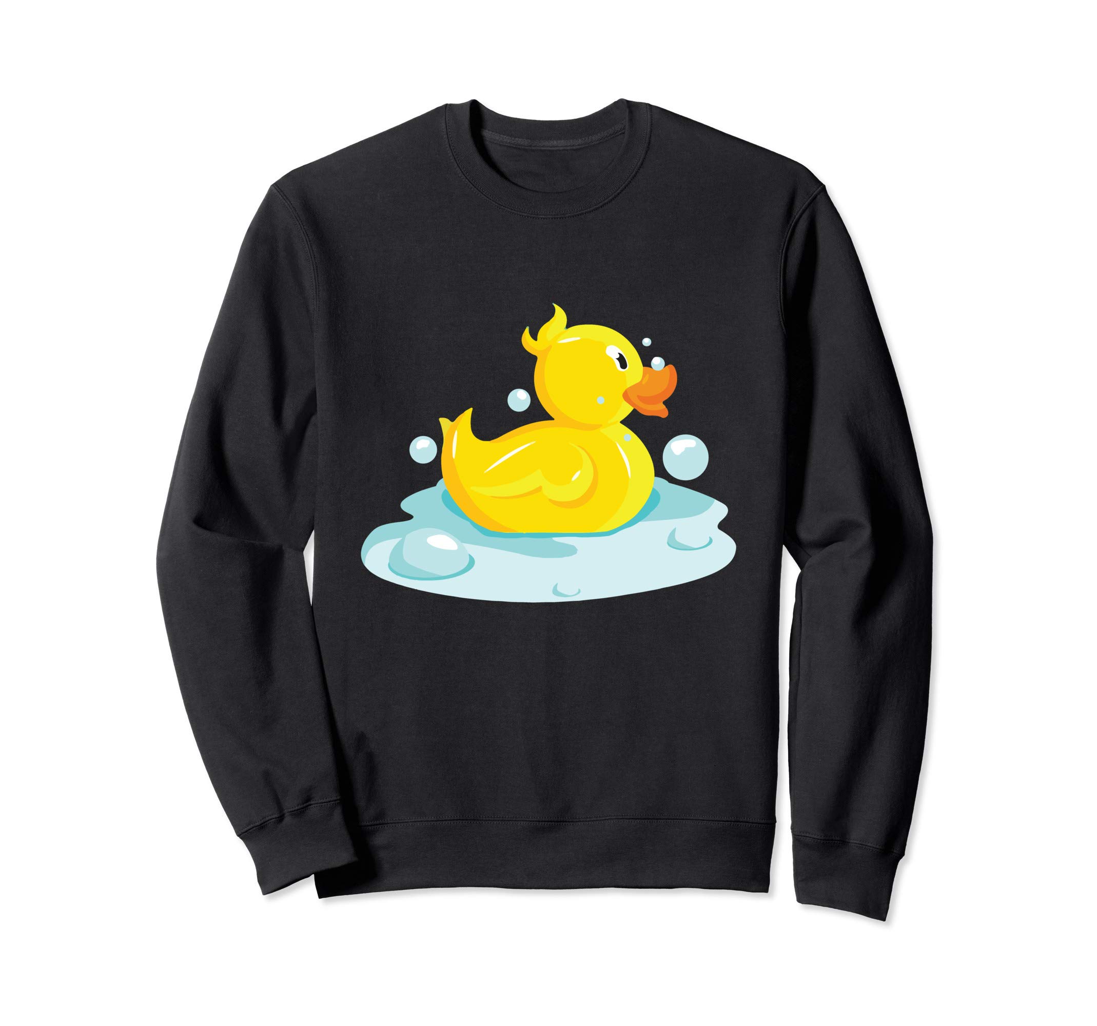 Cute Yellow Duck Rubber Ducky Duckie Bathtub Party Day Gift Sweatshirt