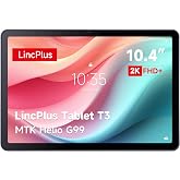 LincPlus T3 Tablet 10.4inchs Tablets Computer Android 2K Screen,MediaTek Helio G99, 6GB RAM + 128GB ROM + Expand, 8+13MP Dual Camera, 7000mAh, WiFi, GPS (T3-6G)