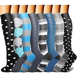 CHARMKING Compression Socks for Women & Men