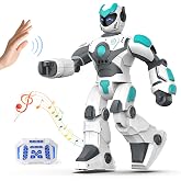 VATOS Remote Control Robot for Kids Extra Large, 15.4" Programmable RC Robot Toy with Sing Dance, Gesture Sensing &amp; Voice Control Rechargeable Smart Toy for Boys Girls Toddler 3 4 5 6 8+