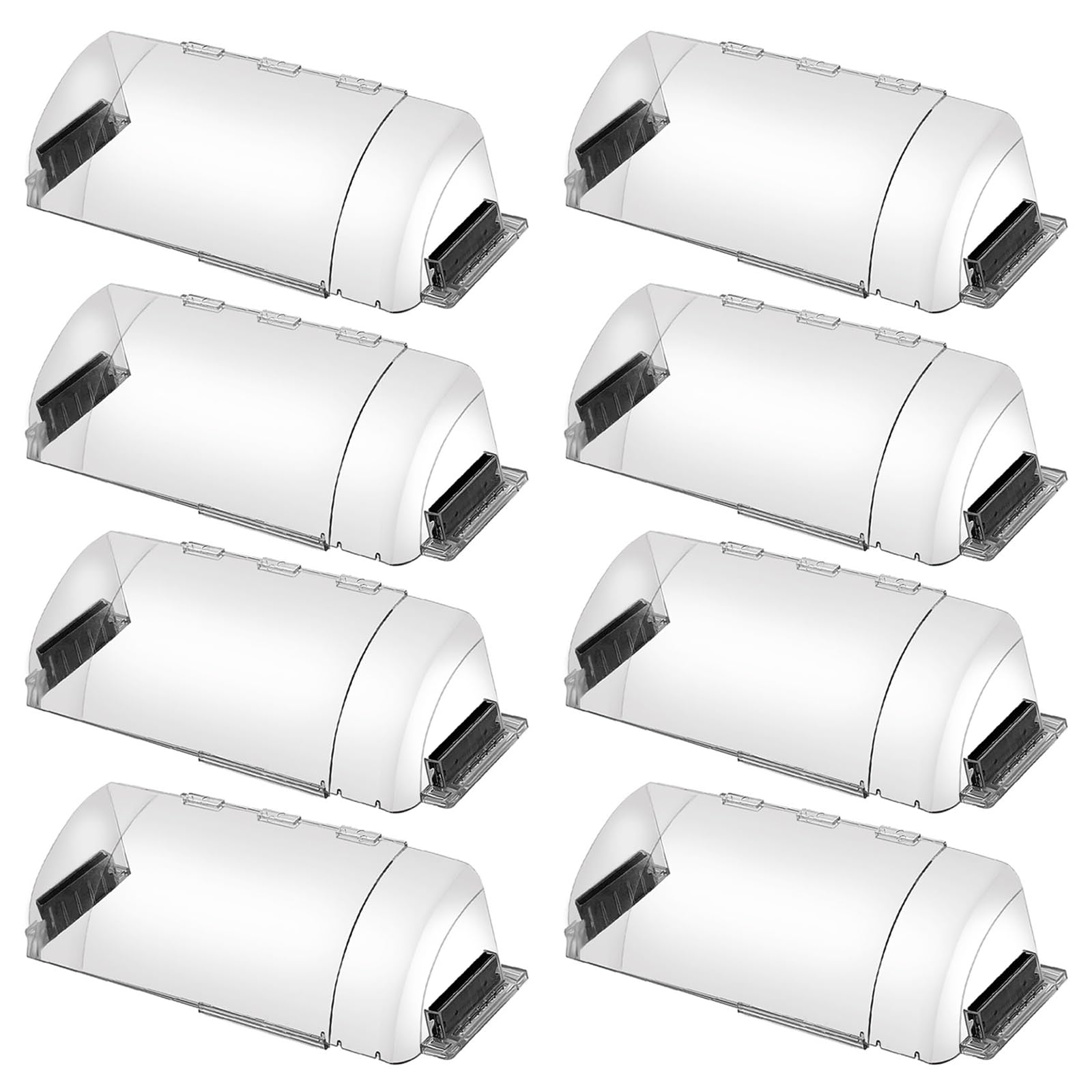 Photo 1 of 8 Pack Magnetic Air Vent Deflector, Adjustable Length