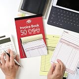Pukka Pad NCR Duplicate Invoice Book 2-Pack 50 Entries 137x203mm Tape Bound view 5