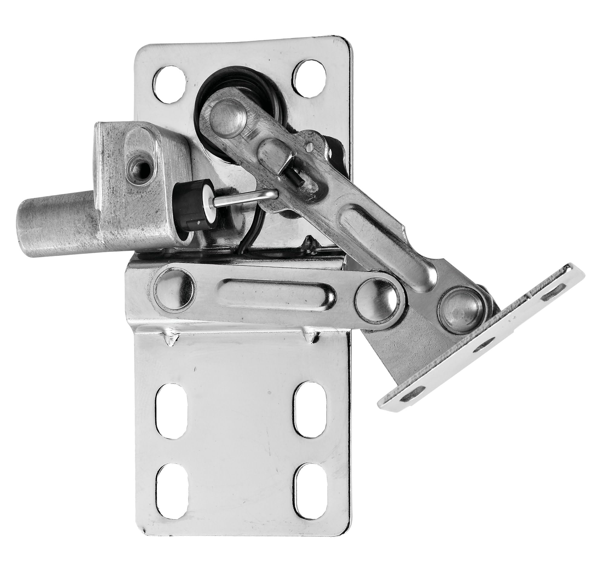Rev-A-Shelf FBA_LD-0220-50SC LD-0220-50SC Soft-Close 50 Degree Pivot Hinge for Sink Base Tip-Out Trays, Zinc