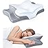 Ultra Pain Relief Cooling Pillow for Neck Support, Adjustable Cervical Pillow Cozy Sleeping, Odorless Ergonomic Contour Memor