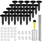 JolliLudo 1 Set Field Marking Kit for Soccer Football Baseball Multi Sports | Stakes Clips Line &amp; Tool Included, Reusable Straight Striping, Practice Training Setup, Youth Adult League Coaching