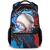 COZYAURA Backpack for Kids - Baseball Backpacks for School - 17 Inch Sports Bookbag for Boys Teens - Youth Back Pack for Elementary Middle School