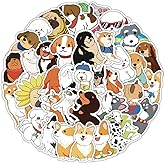 Cute Stickers for Kids - 50pc Sticker Pack - Kawaii Stickers for Teens Waterproof Vinyl Stickers for Water Bottles, Scrapbook, Laptops - Easter Basket Essentials Stuffers Gifts