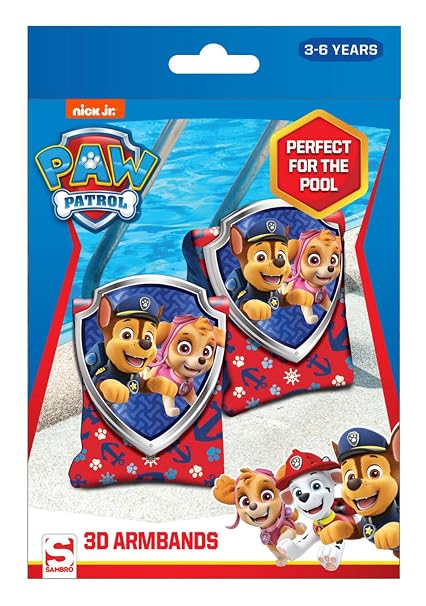 Sambro Pwp15 3394 Pat Patrouille De Natation Avec Effet 3d