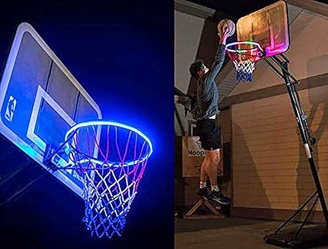 light up basketball hoop kit