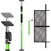 KILOUPOLE Adjustable Cargo Bars, 43" to 75" Non-Slip Truck Bed Divider, Cargo Bar for Pickup Truck Bed Cargo Bars for SUVs, Trailers, Vans, with Cargo Net Organizer and Divider Bar, 1-Pack