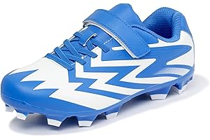 Sooneeya Kids Baseball Cleats - Youth Athletic Softball Shoes - Lightweight and Durable Outdoor Shoes