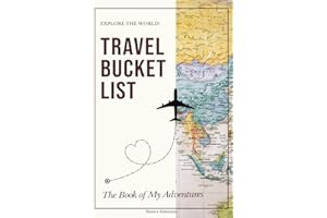 Travel Bucket List: Record Your Bucket List Ideas, and Start Checking that List Off! Great for Solo Travelers, with Partner, 