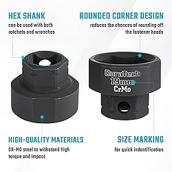 DURATECH 3/8" Drive Stubby Impact Socket